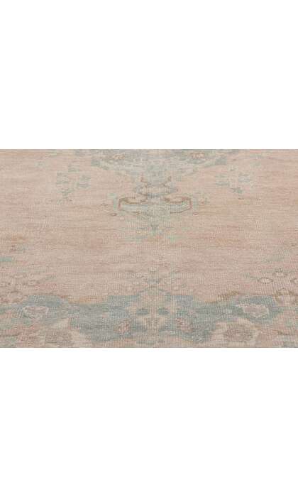 5 x 8 Vintage Pink Turkish Oushak Rug 53996