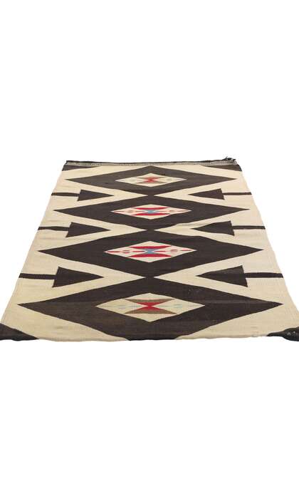 2 x 4 Antique New Mexico Rio Grande Chimayo Rug 79215