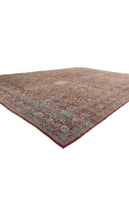 12 x 16 Late 19th Century Antique Persian Kerman Rug 51527