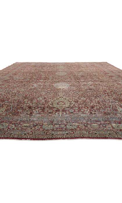 12 x 16 Late 19th Century Antique Persian Kerman Rug 51527