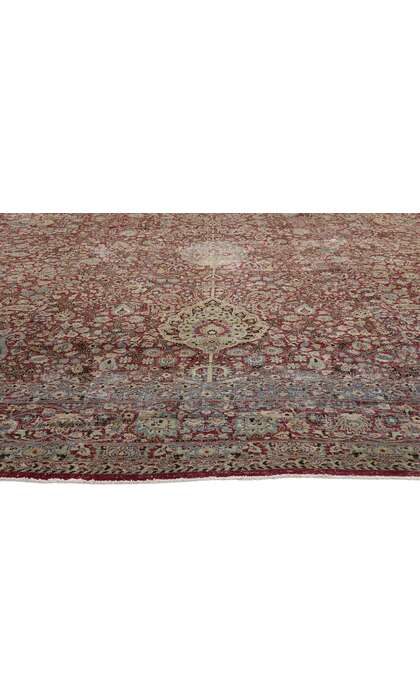 12 x 16 Late 19th Century Antique Persian Kerman Rug 51527