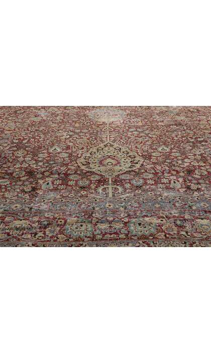 12 x 16 Late 19th Century Antique Persian Kerman Rug 51527