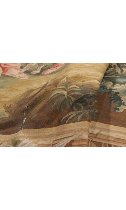 9 x 10 Vintage Chinese Aubusson Tapestry 79231