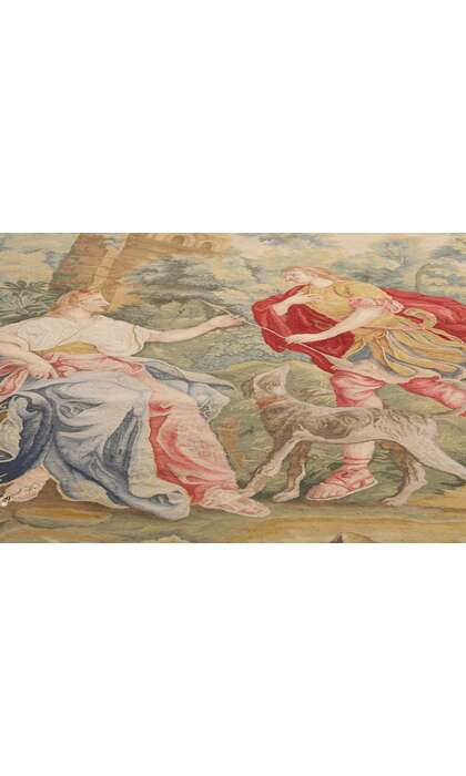 9 x 10 Vintage Chinese Aubusson Tapestry 79231