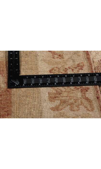 5 x 10 Vintage Earth-Tone Turkish Oushak Rug 54020