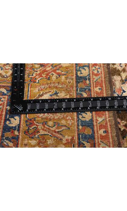 6 x 8 Vintage Earth-Tone Malayer Rug 79245