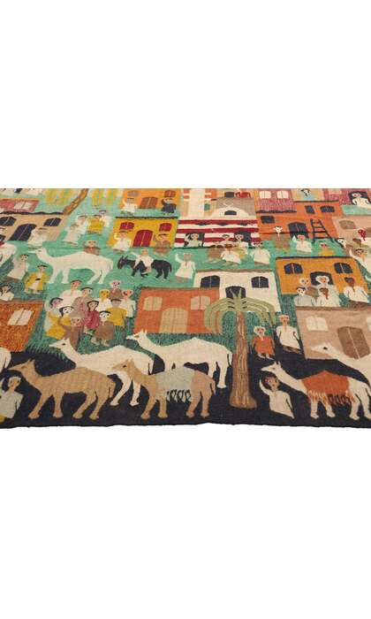 6 x 8 Vintage Egyptian Kilim Tapestry Rug 79221