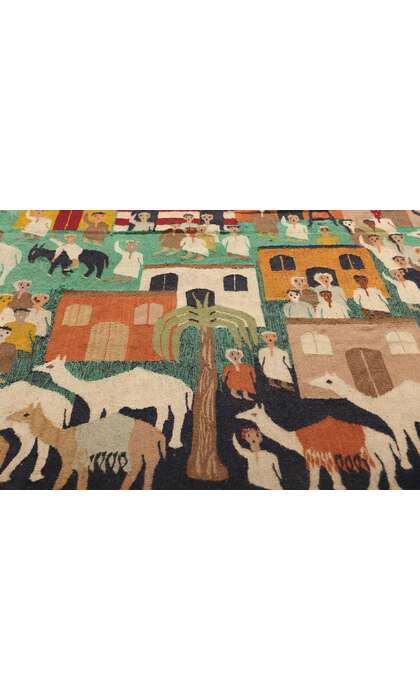 6 x 8 Vintage Egyptian Kilim Tapestry Rug 79221