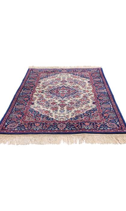 3 x 5 Vintage Ivory Chinese Tabriz Rug 79250