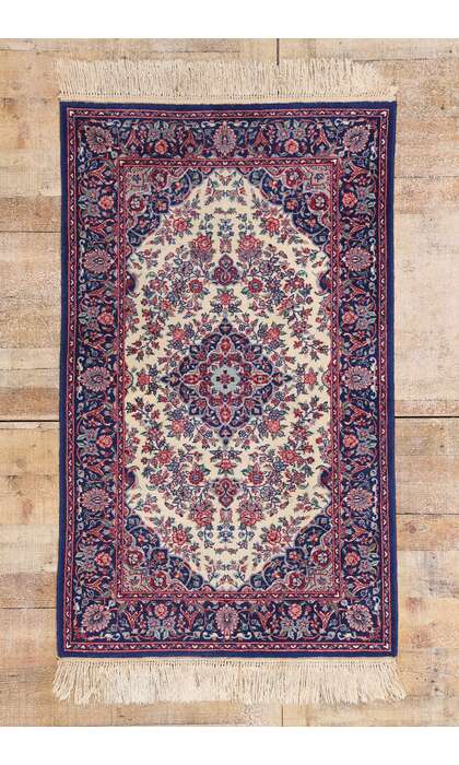 3 x 5 Vintage Ivory Chinese Tabriz Rug 79250