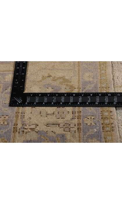 7 x 10 Vintage Muted Turkish Oushak Rug 53997