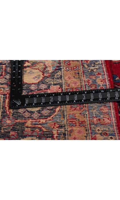 10 x 12 Vintage Persian Mashhad Rug 79261