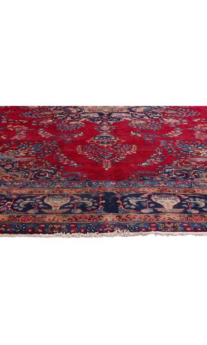 10 x 12 Vintage Persian Mashhad Rug 79261