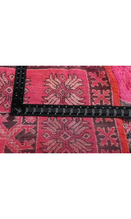 7 x 11 Vintage Pink Boujad Moroccan Rug 79256