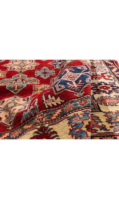 6 x 9 Vintage Pakistani Shirvan Tribal Rug 77532
