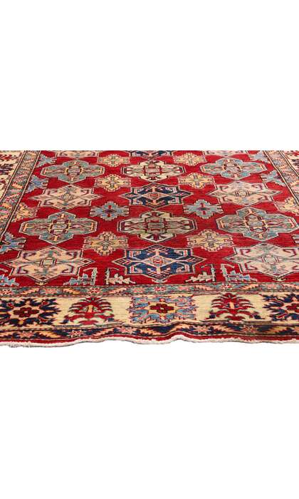6 x 9 Vintage Pakistani Shirvan Tribal Rug 77532