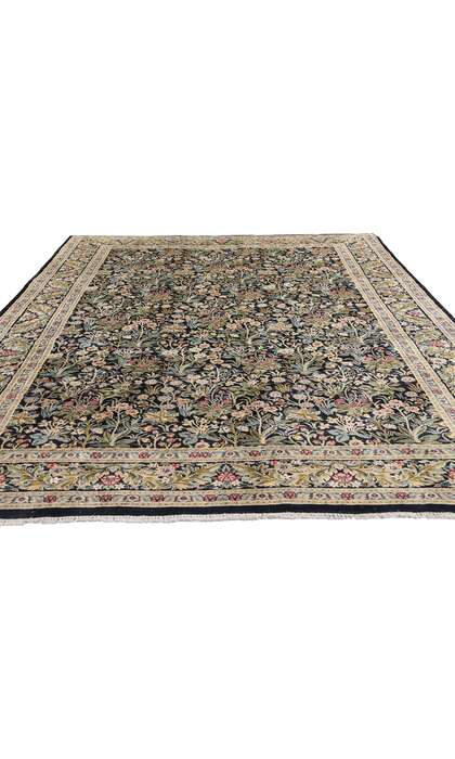 6 x 9 Vintage Pakistani Millefleur Tabriz Rug 79224