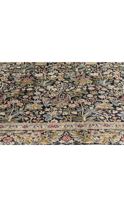 6 x 9 Vintage Pakistani Millefleur Tabriz Rug 79224