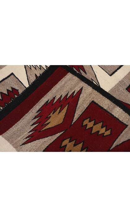 3 x 3 Antique Teec Nos Pos Navajo Rug 78134