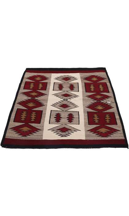 3 x 3 Antique Teec Nos Pos Navajo Rug 78134
