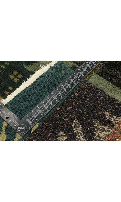 8 x 9 Vintage Biophilic Bauhaus Tibetan Rug 77537