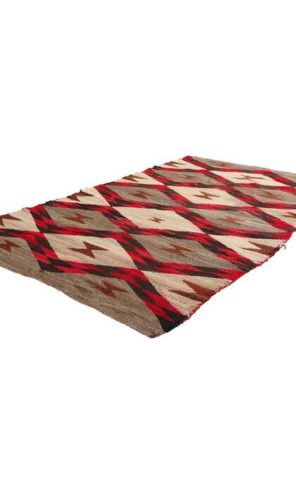 4 x 6 Antique Crystal Navajo Rug 79279