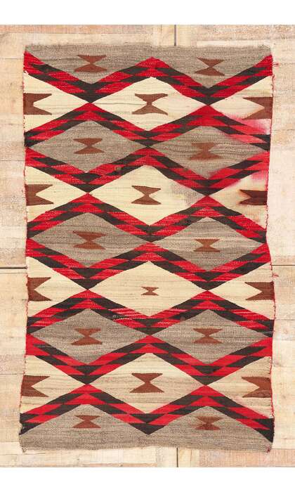 4 x 6 Antique Crystal Navajo Rug 79279