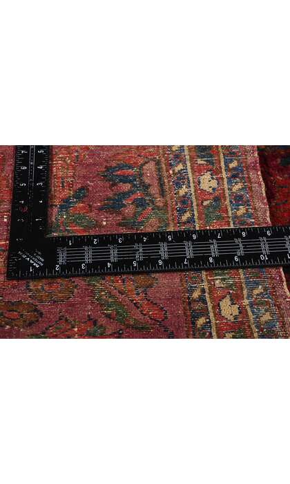 2 x 3 Antique Persian Borchelou Hamadan Rug 79271