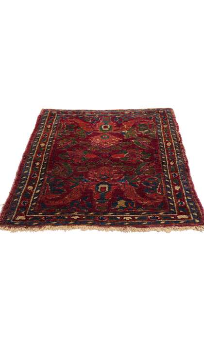2 x 3 Antique Persian Borchelou Hamadan Rug 79271