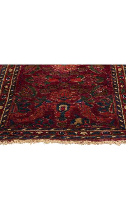 2 x 3 Antique Persian Borchelou Hamadan Rug 79271
