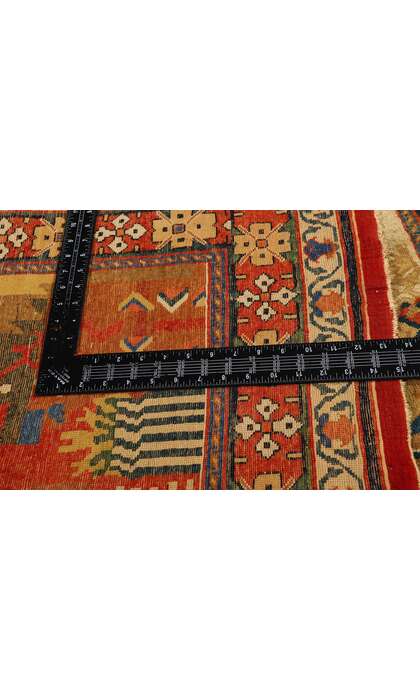 4 x 6 Antique Persian Afshar Pictorial Rug 79287