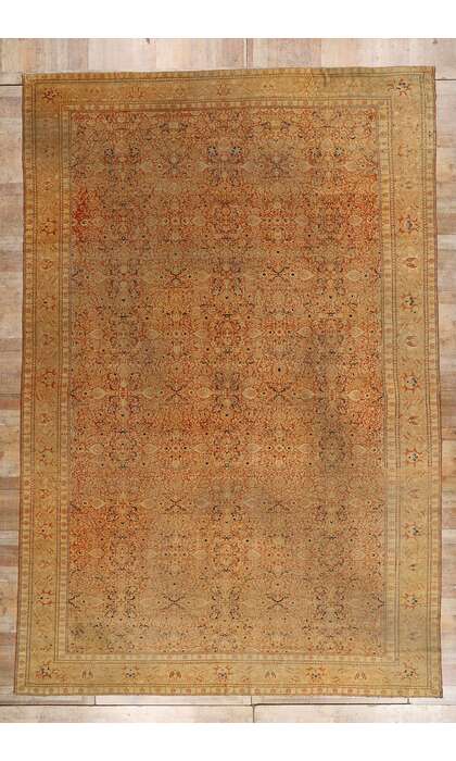 11 x 16 Antique Persian Tabriz Rug 79233
