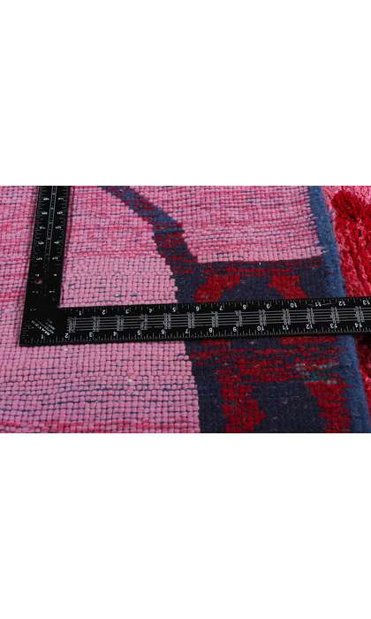 10 x 13 Colorful Pink Beni Mrirt Moroccan Rug 21102