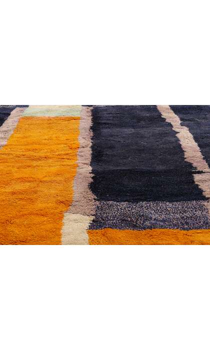 10 x 13 Modern Abstract Beni Mrirt Moroccan Rug 21641