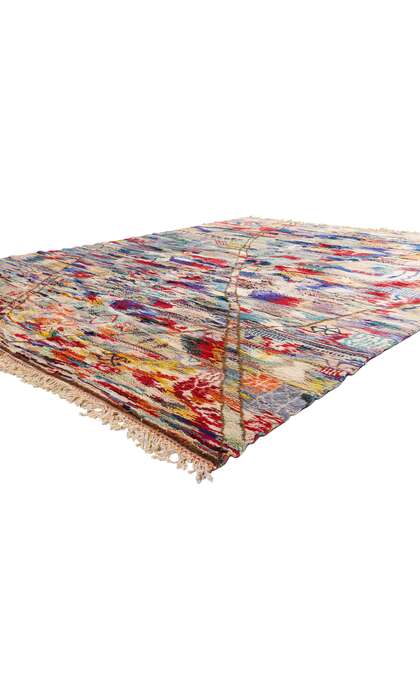 10 x 13 Modern Beni Mrirt Moroccan Rug 21155