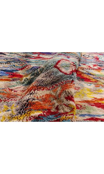 10 x 13 Modern Beni Mrirt Moroccan Rug 21155