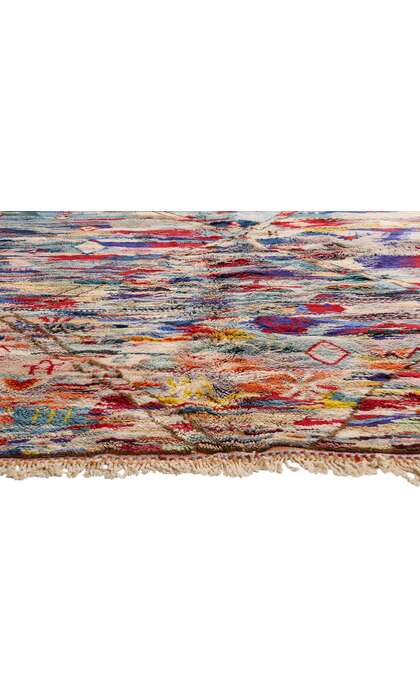 10 x 13 Modern Beni Mrirt Moroccan Rug 21155