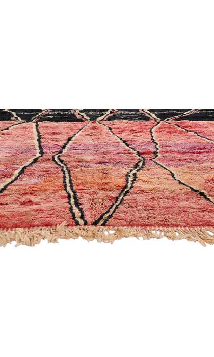 10 x 13 Modern Beni Mrirt Moroccan Rug 21648