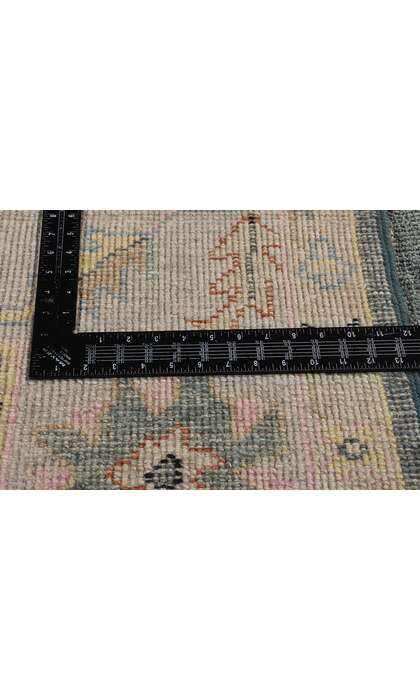 9 x 12 Modern Colorful Oushak Rug 30503