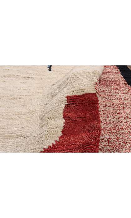 10 x 14 Modern Brutalist Dreamscape Moroccan Rug 81015