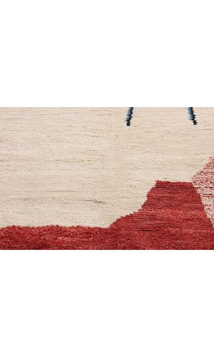 10 x 14 Modern Brutalist Dreamscape Moroccan Rug 81015