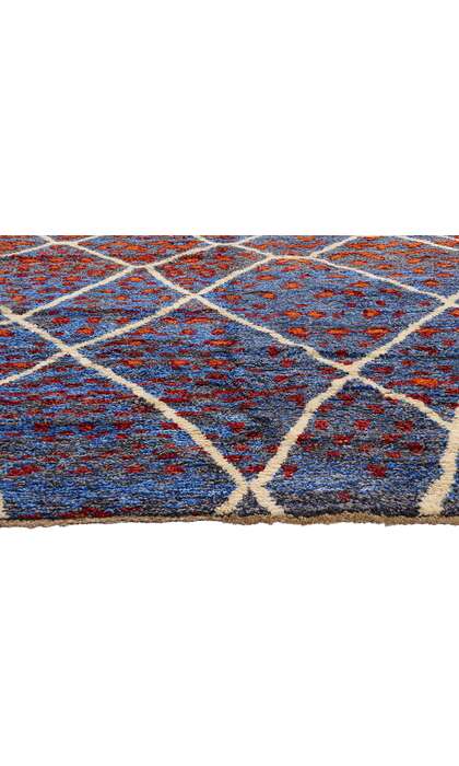 10 x 14 Modern Abstract Moroccan Rug 80484