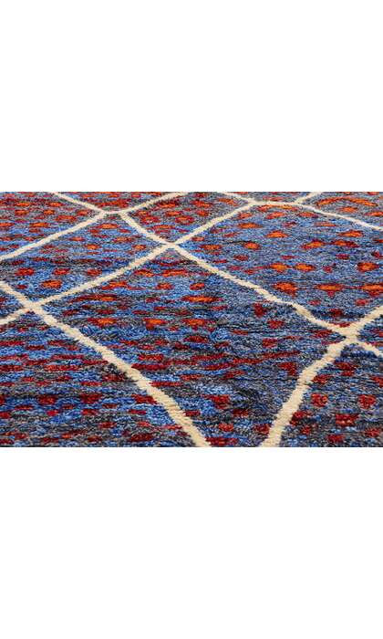 10 x 14 Modern Abstract Moroccan Rug 80484
