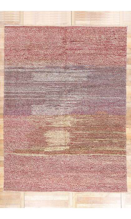 10 x 14 Modern Abstract Moroccan Rug 80583