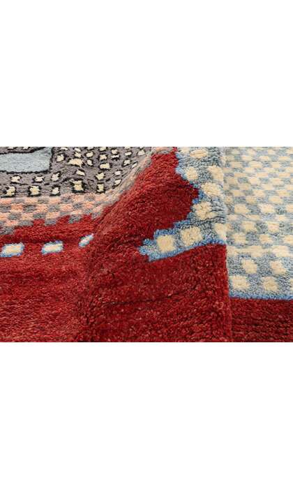 10 x 14 Modern Abstract Moroccan Rug 80644