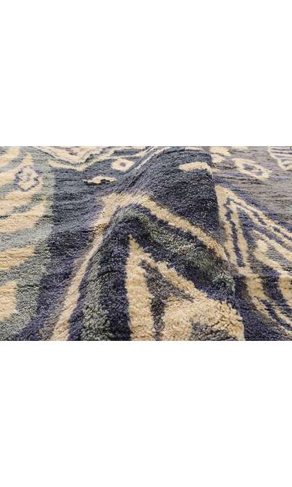 10 x 14 Modern Abstract Moroccan Rug 80475