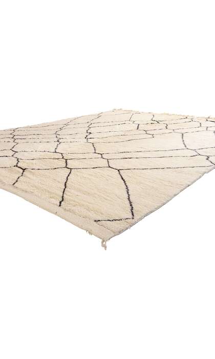 10 x 12 Organic Modern Beni Mrirt Moroccan Rug 21097