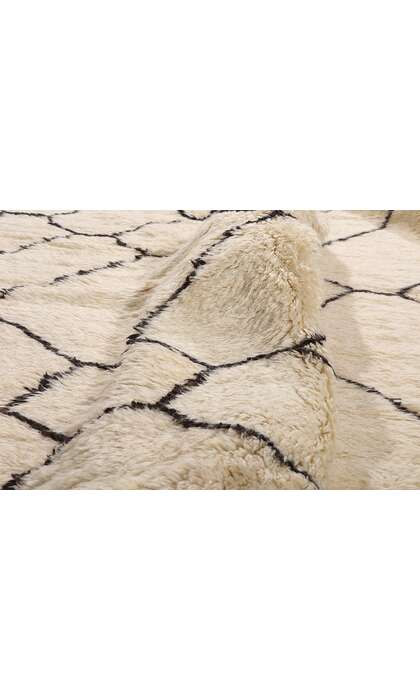 10 x 12 Organic Modern Beni Mrirt Moroccan Rug 21097