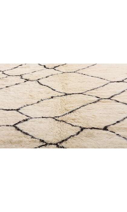 10 x 12 Organic Modern Beni Mrirt Moroccan Rug 21097