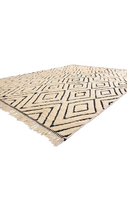 10 x 12 Organic Modern Beni Mrirt Moroccan Rug 21158